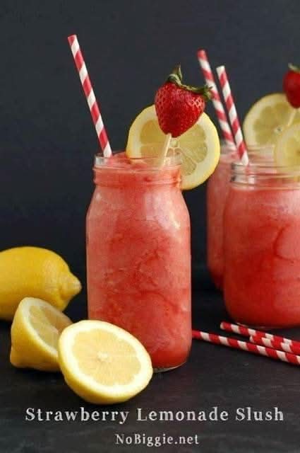 #.COMBO 02 STRAWBERRY SLUSH-組合2芒果雪泥_2 LY SLUSH DÂU